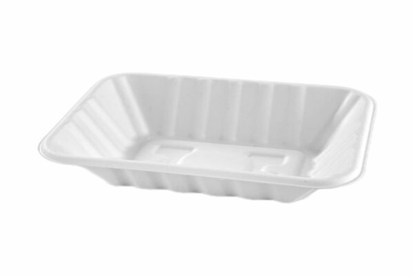 7x5" Medium Bagasse <br>Chip Tray - Image 3
