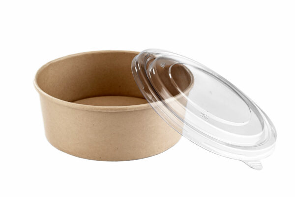 750ml Kraft Round <br>Salad Bowl - Image 3