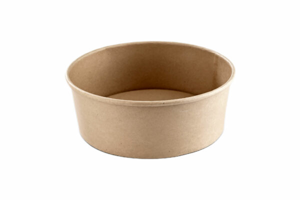 750ml Kraft Round <br>Salad Bowl