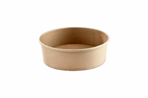 1000ml Kraft Round <br>Salad Bowl
