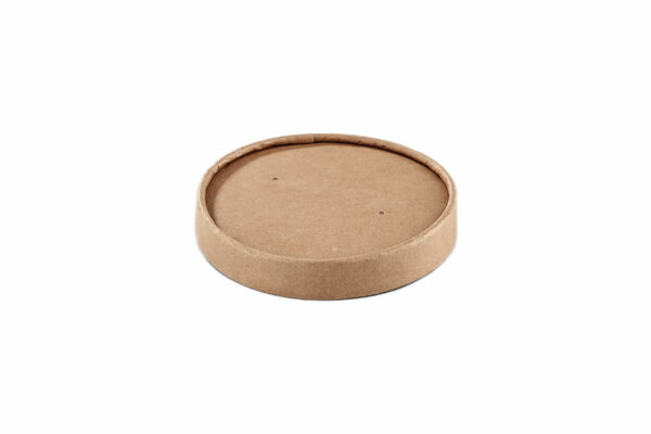 16<small>oz</small> Kraft Soup <br>Cup Lid