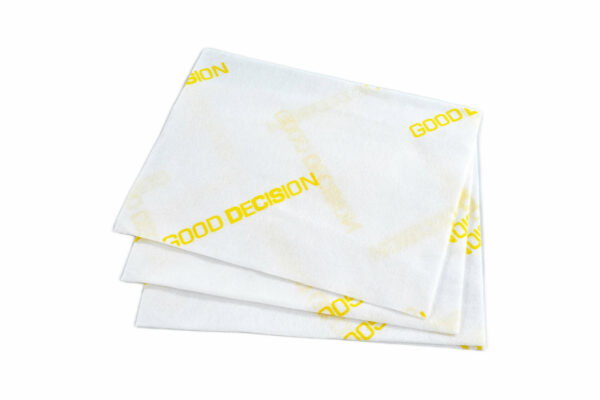 Yellow Good Decision®<br>Microfibre Cloth