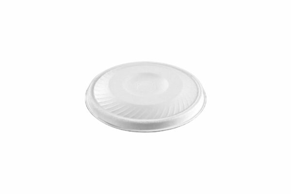 90<small>mm</small> Bagasse Cold <br>Cup Flat Lid - Image 2