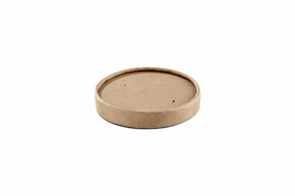 8<small>oz</small>/12<small>oz</small> Kraft <br>Soup Cup Lid