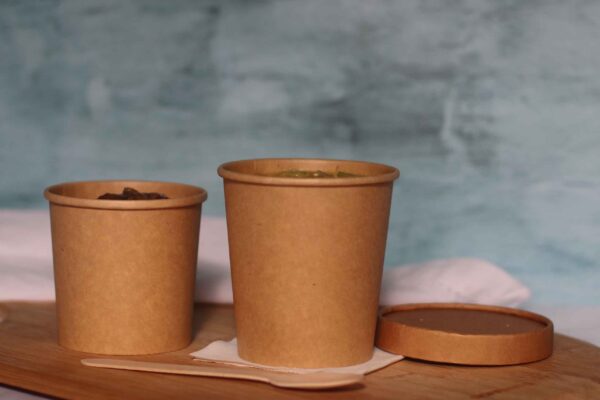 12<small>oz</small> Kraft Soup <br>Container - Image 4