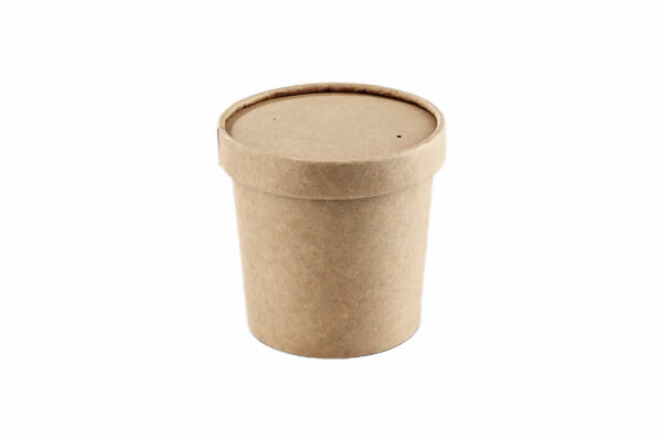 12<small>oz</small> Kraft Soup <br>Container - Image 3