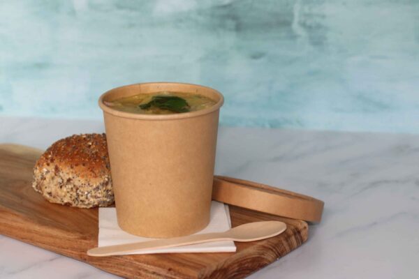 16<small>oz</small> Kraft Soup <br>Container - Image 4