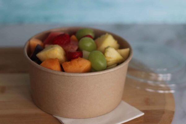 500ml Kraft Round <br>Salad Bowl - Image 4