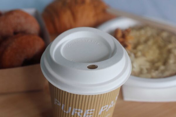 12/16<small>oz</small> Paper <br>Pulp Lid - Image 2