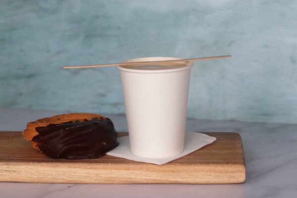 12<small>oz</small> Plain White Single <br>Wall Paper Cup - Image 3