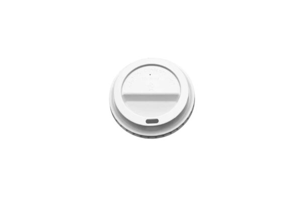 12/16<small>oz</small> White<br>Sipthru Lid